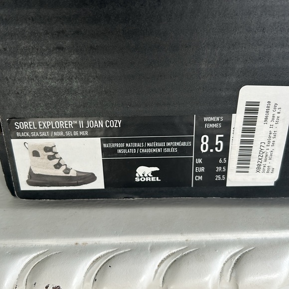 NIB! Sorel Explorer II Joan Cozy Sherpa Snow Boots - Picture 4 of 9